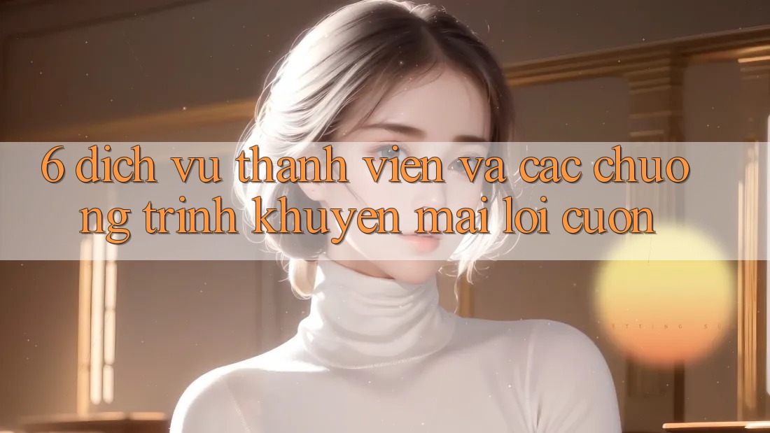 6. Dịch Vụ Thành viên Và Các Chương Trình Khuyến Mãi Lôi cuốn 6. Dịch Vụ Thành viên Và Các Chương Trình Khuyến Mãi Lôi cuốn