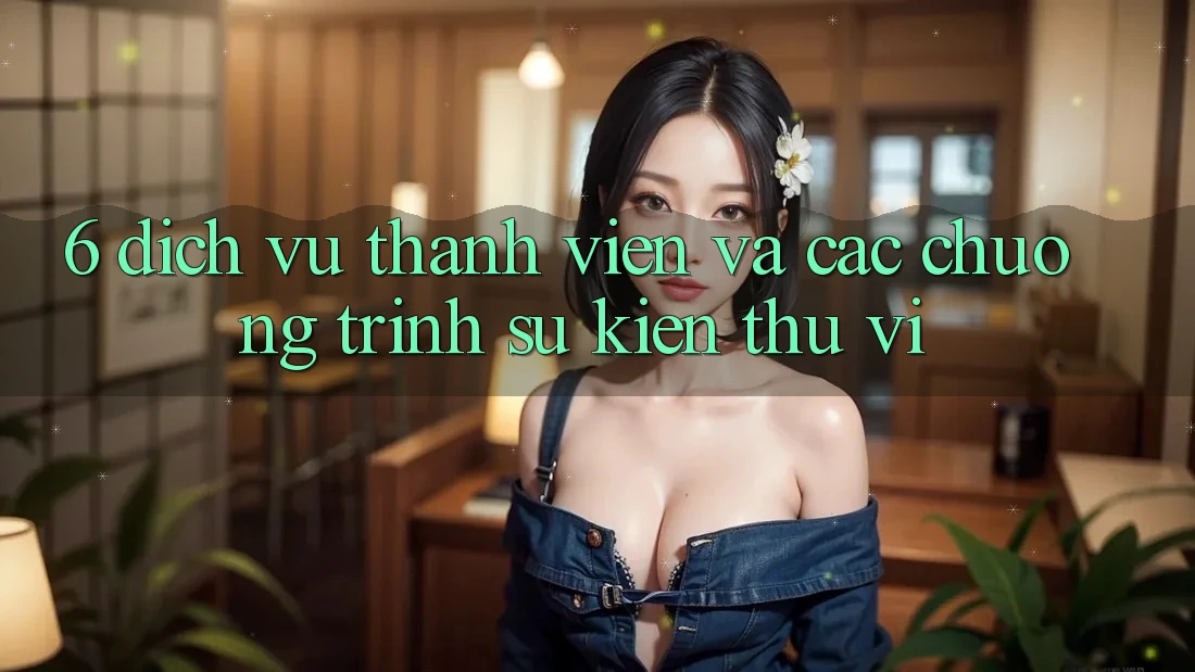 6. Dịch Vụ Thành viên Và Các Chương Trình Sự kiện Thú vị