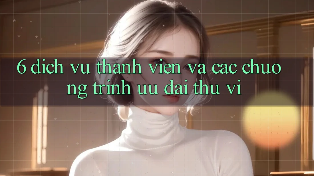 6. Dịch Vụ Thành viên Và Các Chương Trình Ưu đãi Thú vị
