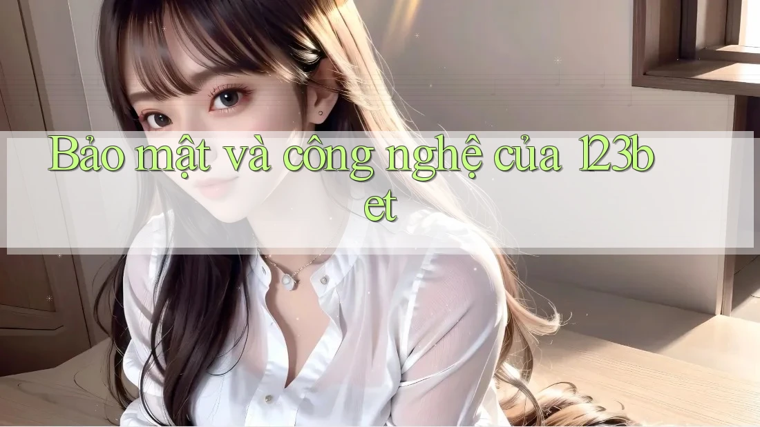 Bảo mật và công nghệ của 123bet