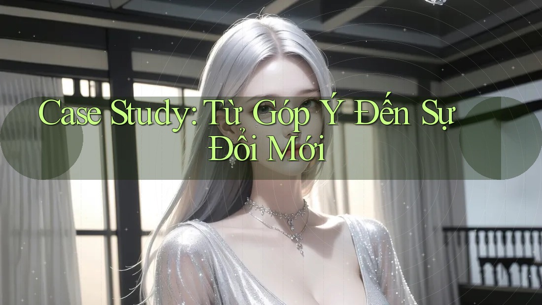 Case Study: Từ Góp Ý Đến Sự Đổi Mới