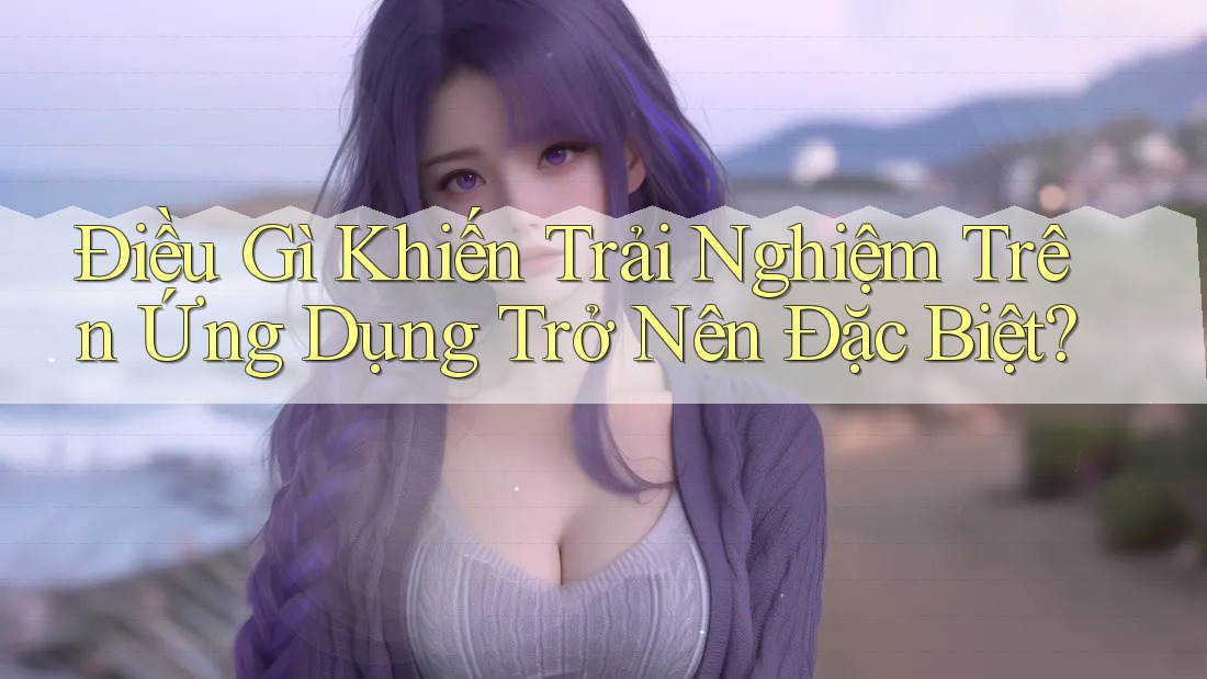 Điều Gì Khiến Trải Nghiệm Trên Ứng Dụng Trở Nên Đặc Biệt?