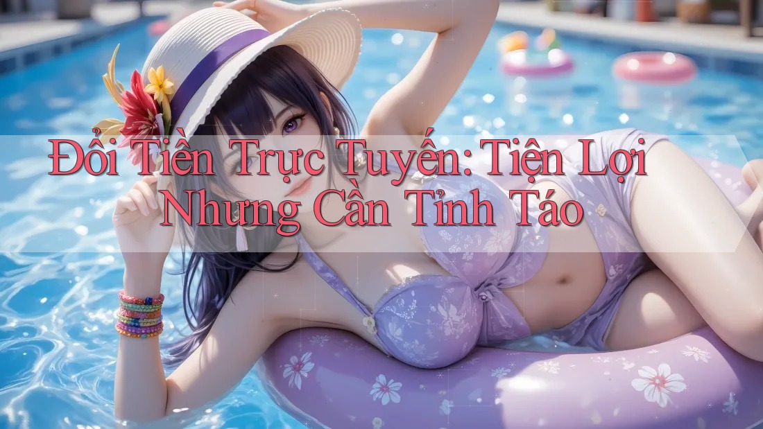 Đổi Tiền Trực Tuyến: Tiện Lợi Nhưng Cần Tỉnh Táo