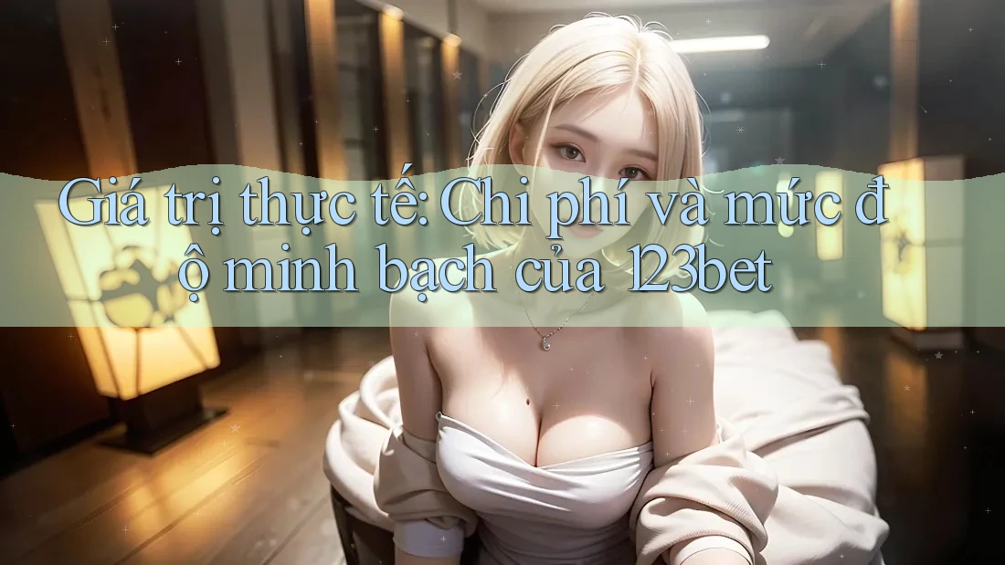 Giá trị thực tế: Chi phí và mức độ minh bạch của 123bet