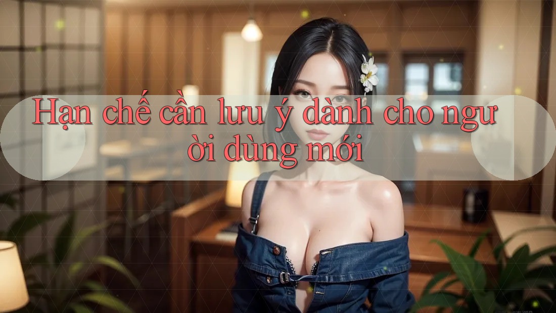 Hạn chế cần lưu ý dành cho người dùng mới Hạn chế cần lưu ý dành cho người dùng mới