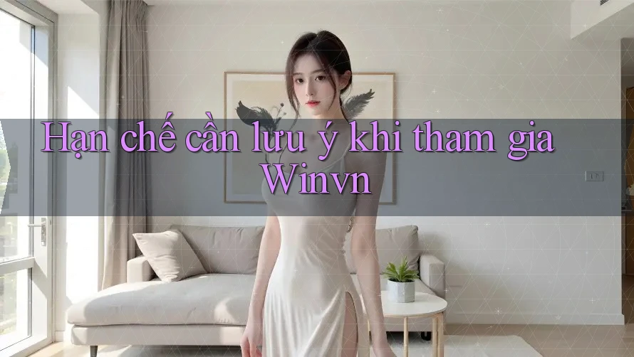 Hạn chế cần lưu ý khi tham gia Winvn