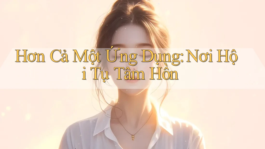 Hơn Cả Một Ứng Dụng: Nơi Hội Tụ Tâm Hồn