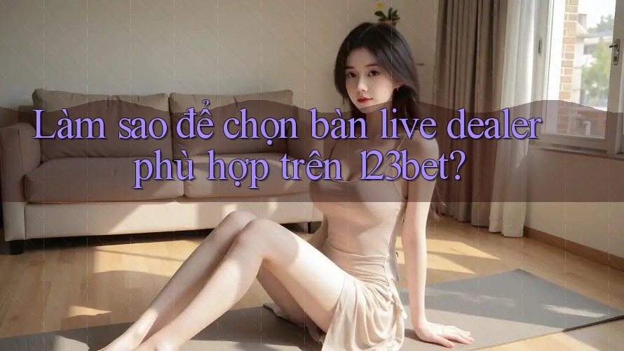 Làm sao để chọn bàn live dealer phù hợp trên 123bet? Làm sao để chọn bàn live dealer phù hợp trên 123bet?