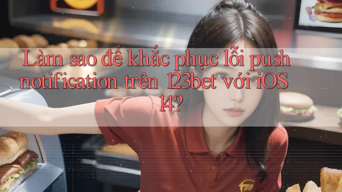 Làm sao để khắc phục lỗi push notification trên 123bet với iOS 14?