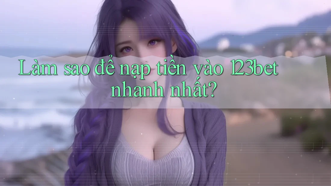 Làm sao để nạp tiền vào 123bet nhanh nhất?