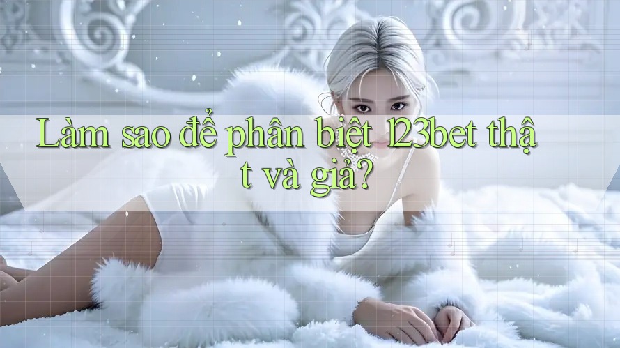 Làm sao để phân biệt 123bet thật và giả?