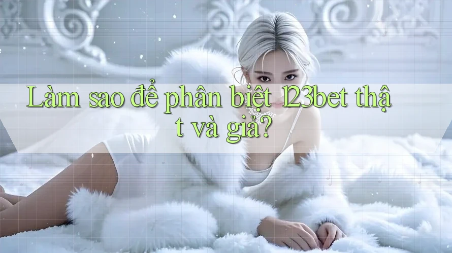Làm sao để phân biệt 123bet thật và giả?