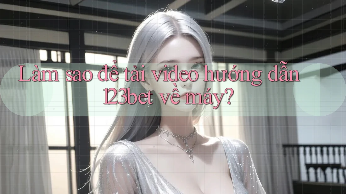 Làm sao để tải video hướng dẫn 123bet về máy?