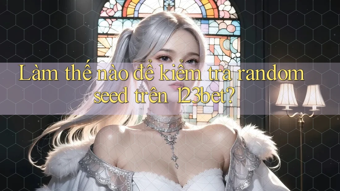 Làm thế nào để kiểm tra random seed trên 123bet?