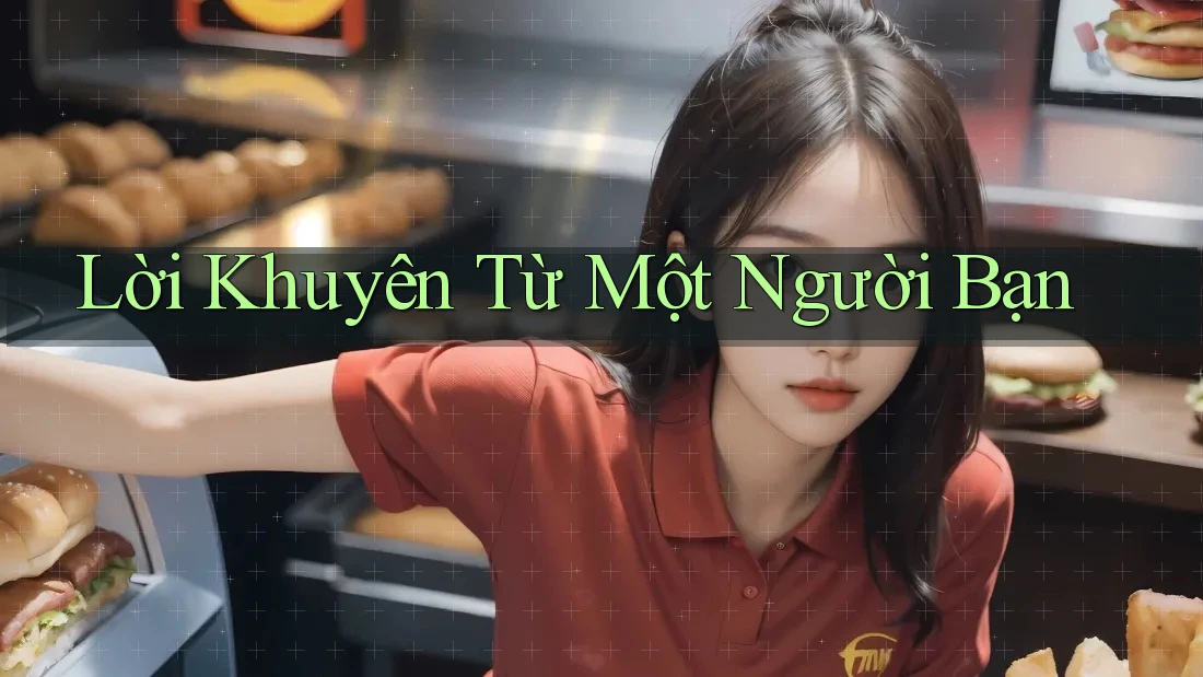 Lời Khuyên Từ Một Người Bạn Lời Khuyên Từ Một Người Bạn
