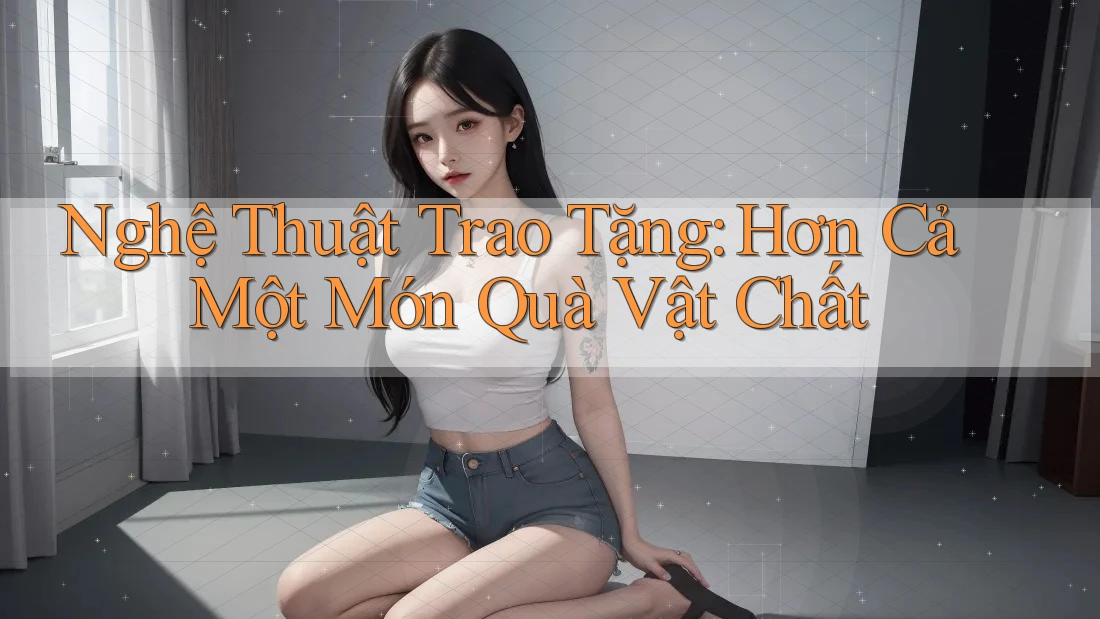 Nghệ Thuật Trao Tặng: Hơn Cả Một Món Quà Vật Chất Nghệ Thuật Trao Tặng: Hơn Cả Một Món Quà Vật Chất