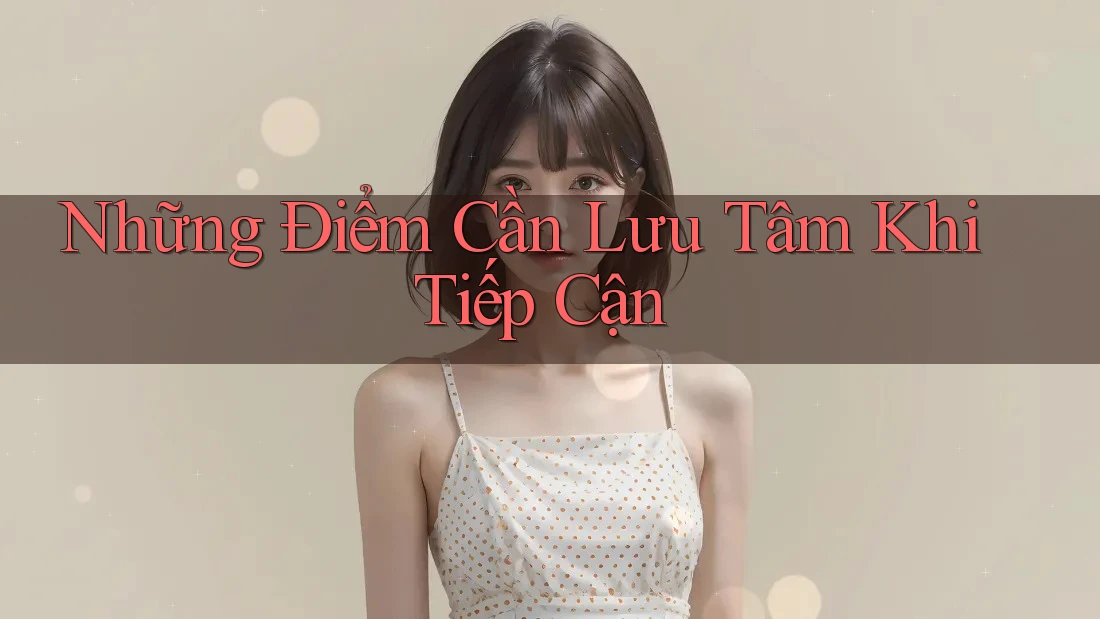 Những Điểm Cần Lưu Tâm Khi Tiếp Cận