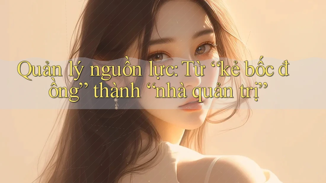 Quản lý nguồn lực: Từ “kẻ bốc đồng” thành “nhà quản trị”