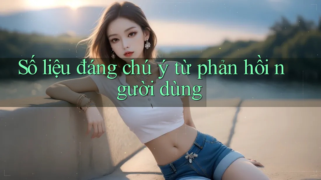 Số liệu đáng chú ý từ phản hồi người dùng
