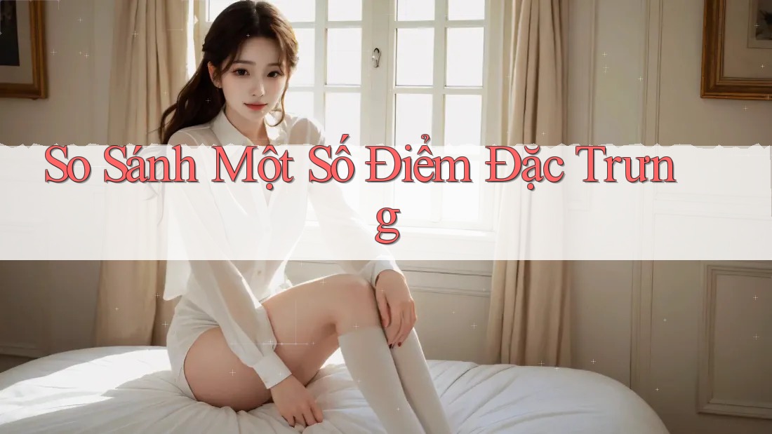 So Sánh Một Số Điểm Đặc Trưng So Sánh Một Số Điểm Đặc Trưng