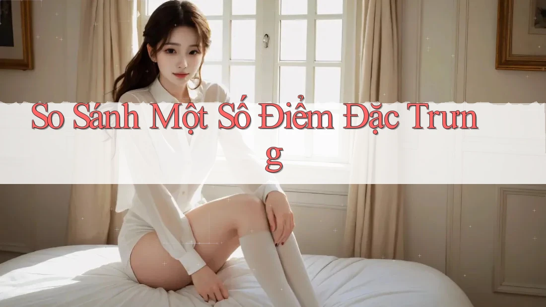 So Sánh Một Số Điểm Đặc Trưng So Sánh Một Số Điểm Đặc Trưng