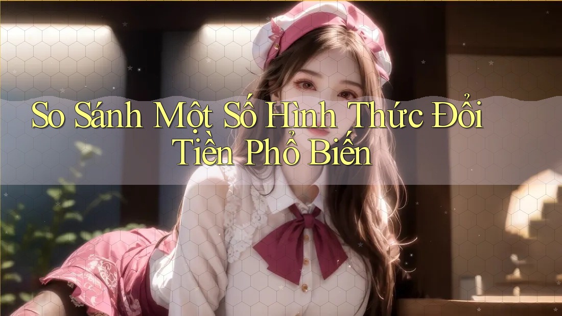 So Sánh Một Số Hình Thức Đổi Tiền Phổ Biến