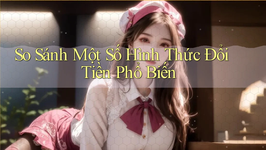 So Sánh Một Số Hình Thức Đổi Tiền Phổ Biến
