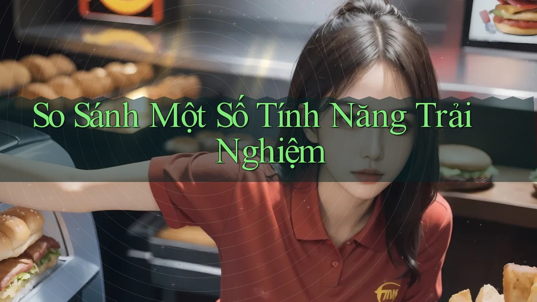 So Sánh Một Số Tính Năng Trải Nghiệm