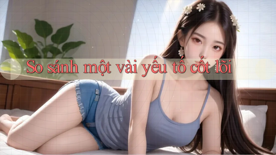 So sánh một vài yếu tố cốt lõi