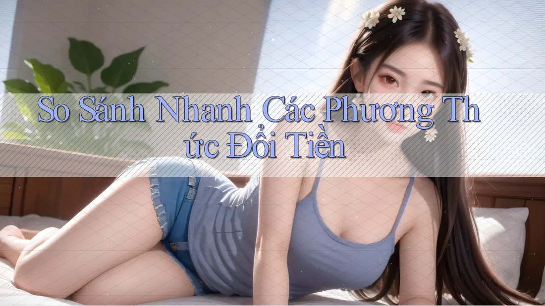 So Sánh Nhanh Các Phương Thức Đổi Tiền So Sánh Nhanh Các Phương Thức Đổi Tiền