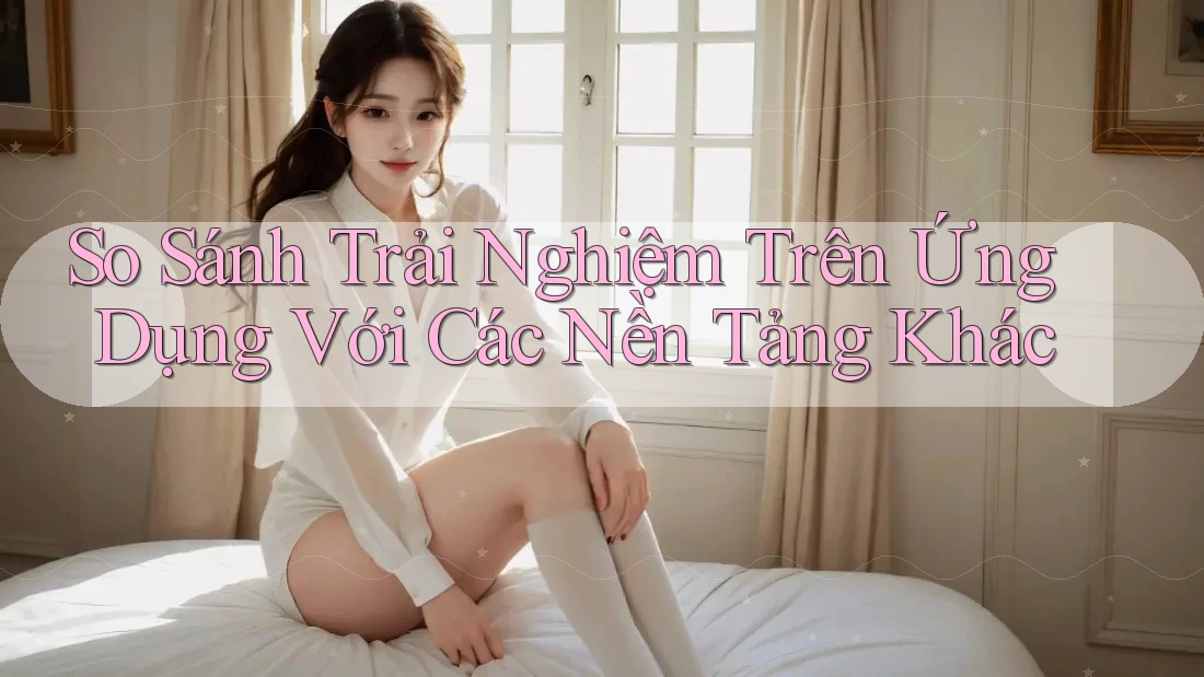 So Sánh Trải Nghiệm Trên Ứng Dụng Với Các Nền Tảng Khác