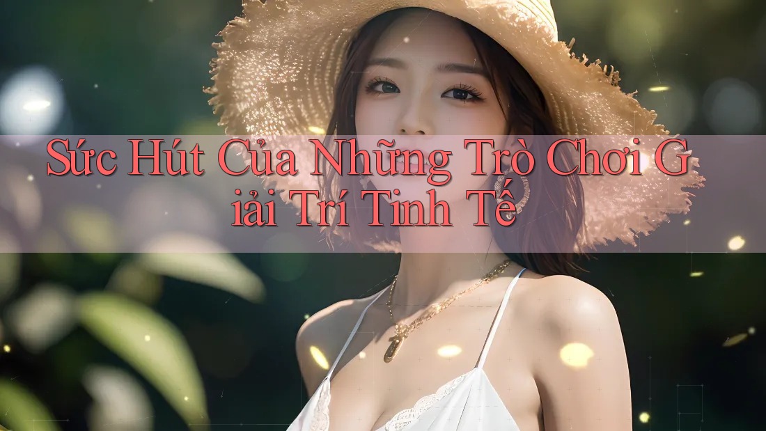 Sức Hút Của Những Trò Chơi Giải Trí Tinh Tế Sức Hút Của Những Trò Chơi Giải Trí Tinh Tế
