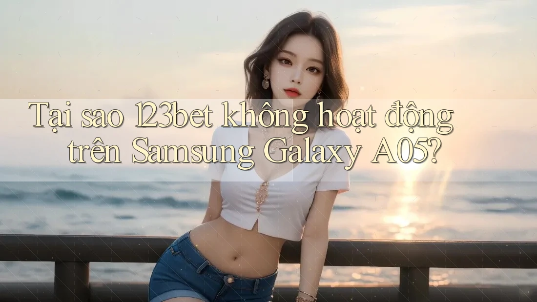 Tại sao 123bet không hoạt động trên Samsung Galaxy A05?