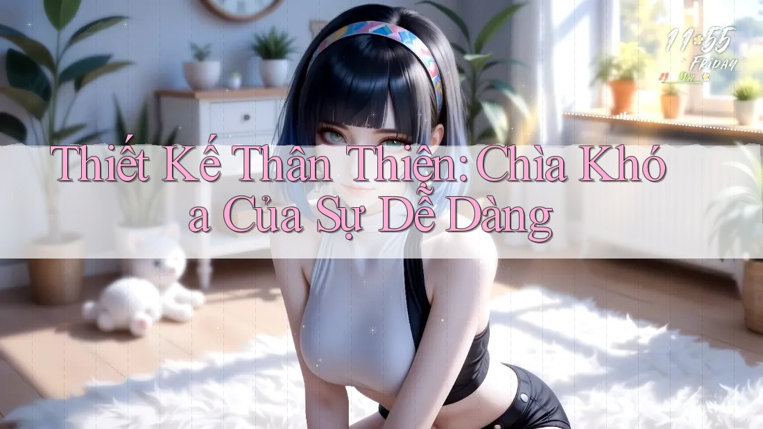 Thiết Kế Thân Thiện: Chìa Khóa Của Sự Dễ Dàng