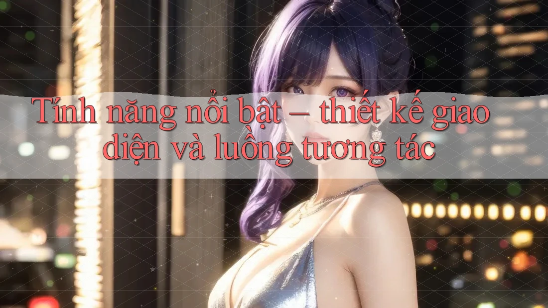 Tính năng nổi bật – thiết kế giao diện và luồng tương tác
