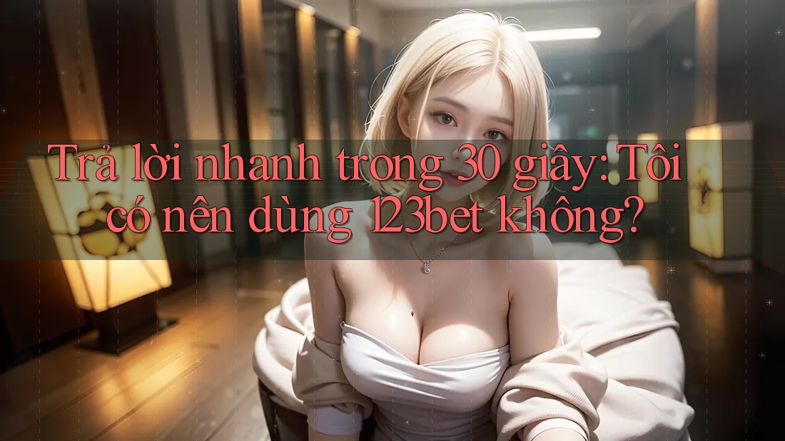 Trả lời nhanh trong 30 giây: Tôi có nên dùng 123bet không?