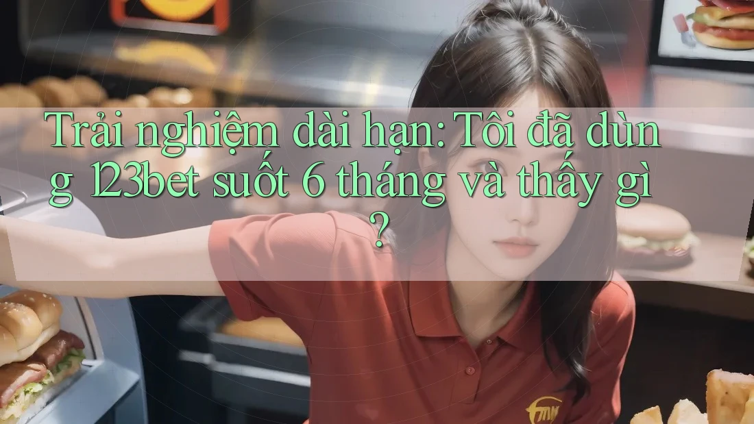 Trải nghiệm dài hạn: Tôi đã dùng 123bet suốt 6 tháng và thấy gì? Trải nghiệm dài hạn: Tôi đã dùng 123bet suốt 6 tháng và thấy gì?