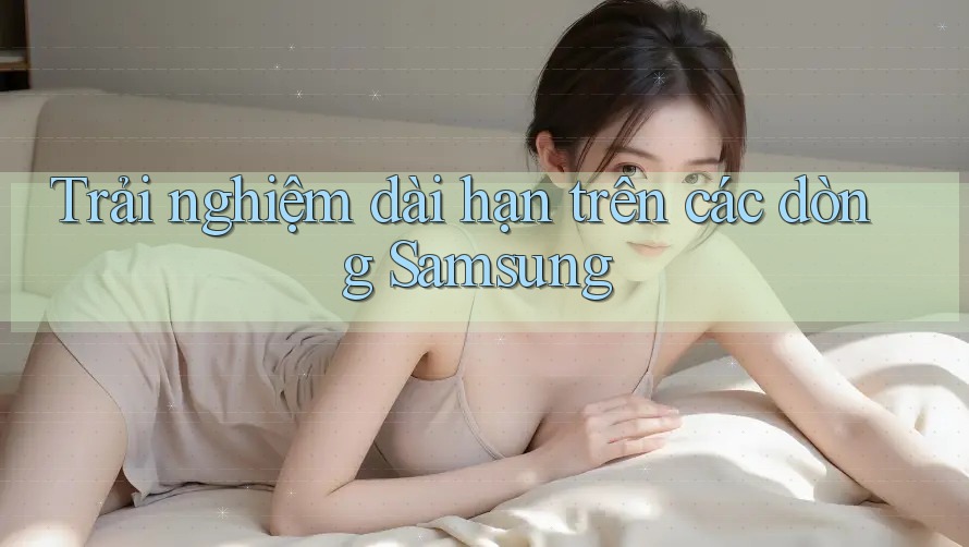 Trải nghiệm dài hạn trên các dòng Samsung