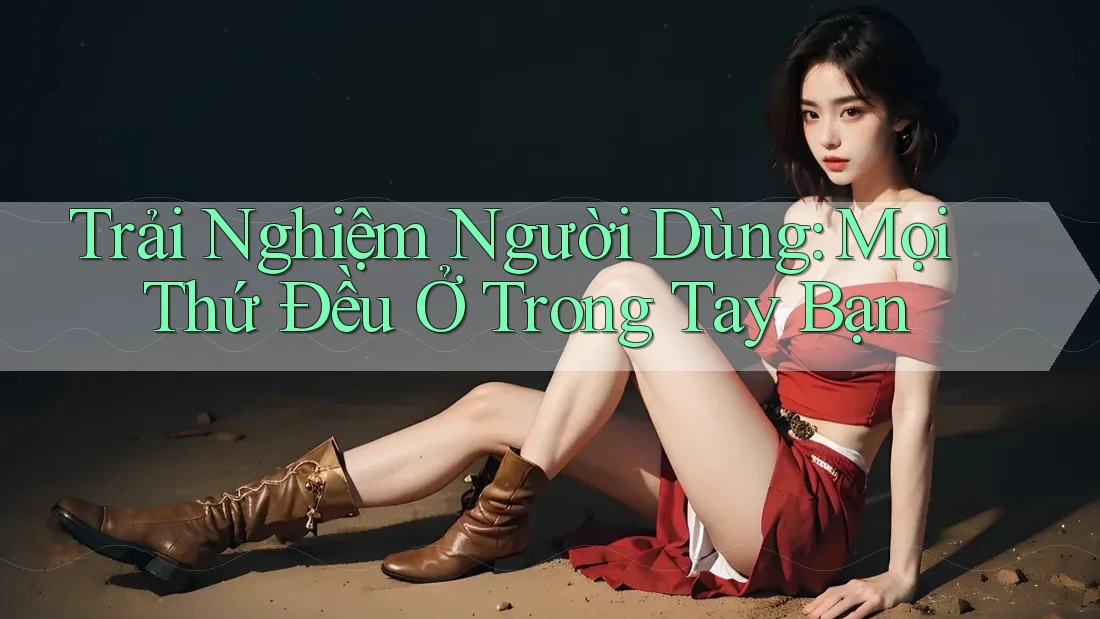 Trải Nghiệm Người Dùng: Mọi Thứ Đều Ở Trong Tay Bạn Trải Nghiệm Người Dùng: Mọi Thứ Đều Ở Trong Tay Bạn