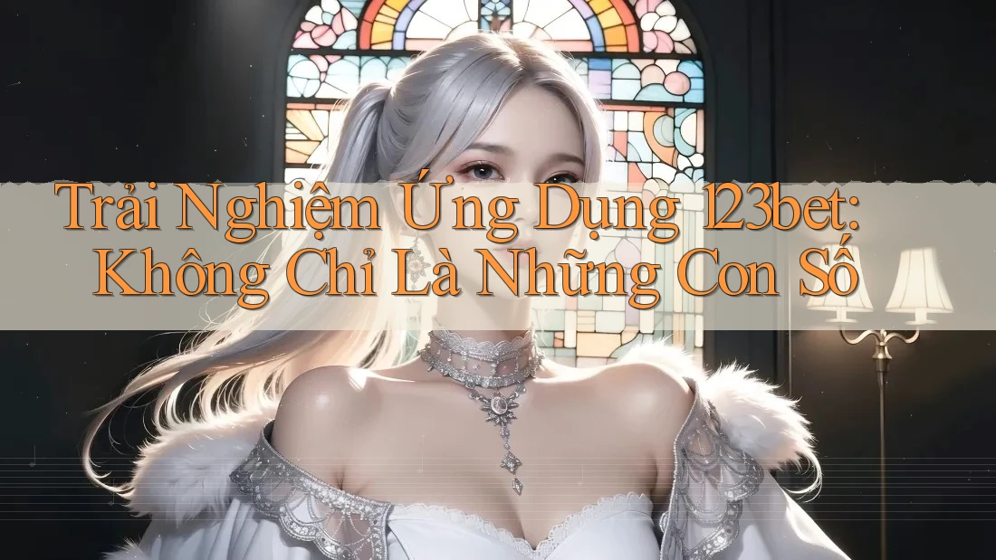 Trải Nghiệm Ứng Dụng 123bet: Không Chỉ Là Những Con Số