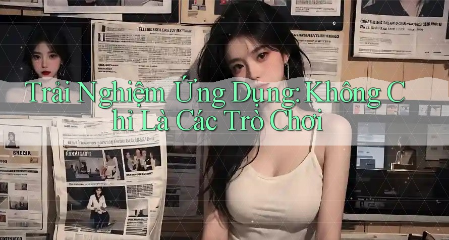 Trải Nghiệm Ứng Dụng: Không Chỉ Là Các Trò Chơi Trải Nghiệm Ứng Dụng: Không Chỉ Là Các Trò Chơi