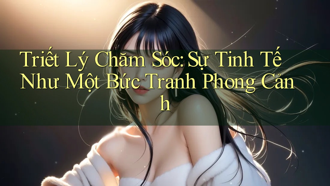 Triết Lý Chăm Sóc: Sự Tinh Tế Như Một Bức Tranh Phong Cảnh Triết Lý Chăm Sóc: Sự Tinh Tế Như Một Bức Tranh Phong Cảnh