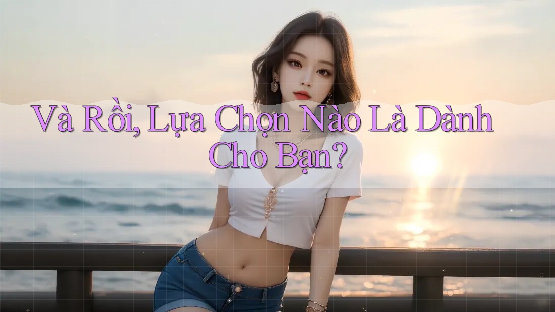 Và Rồi, Lựa Chọn Nào Là Dành Cho Bạn? Và Rồi, Lựa Chọn Nào Là Dành Cho Bạn?