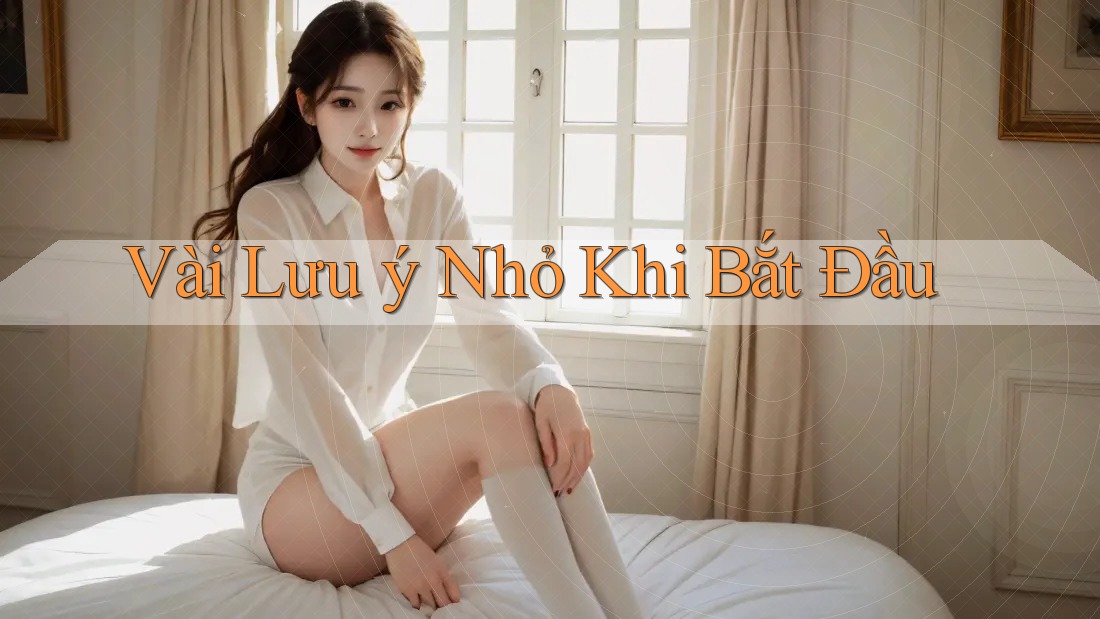 Vài Lưu ý Nhỏ Khi Bắt Đầu