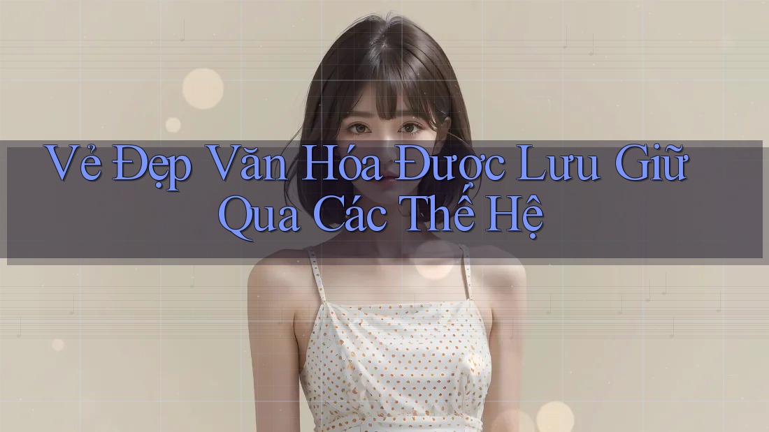 Vẻ Đẹp Văn Hóa Được Lưu Giữ Qua Các Thế Hệ Vẻ Đẹp Văn Hóa Được Lưu Giữ Qua Các Thế Hệ